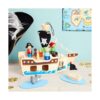 Juguetes piratas para niños piratas de madera para niños_2