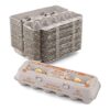 MT Products Cajas de huevos de pulpa natural impresas con_1