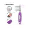 Poodle Pet Herramienta de cepillo para rastrillo de pelo