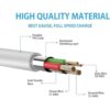 MaGeek Cable USB C de 10 pies 2 unidades 10 pies
