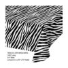 Creative Converting TABLECOVER PL 54 X 108 AOP Zebra_2