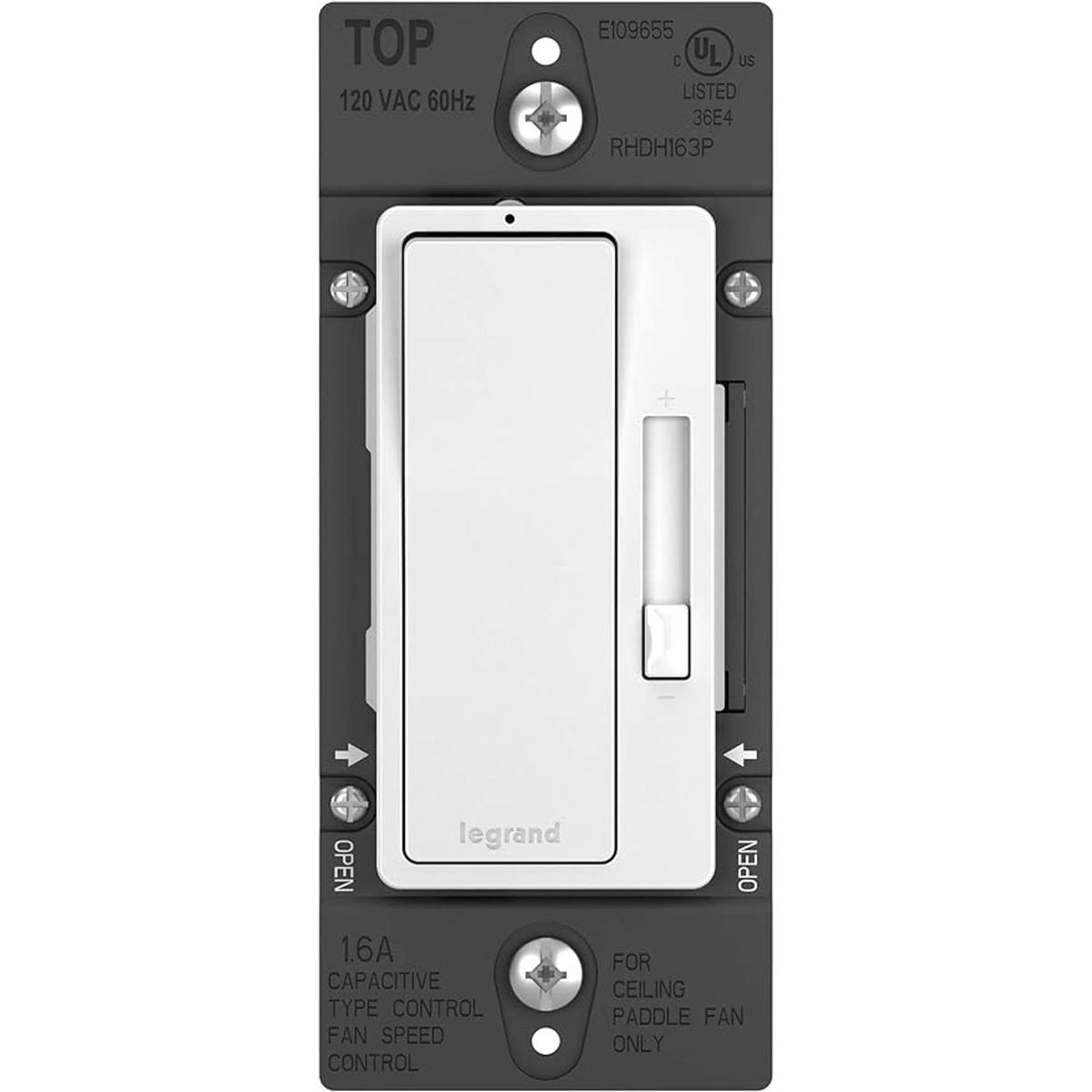 Legrand RHDH163PWCCV6 Interruptor de luz de control de