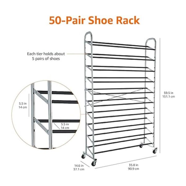 Organizador para 50 pares de zapatos_5