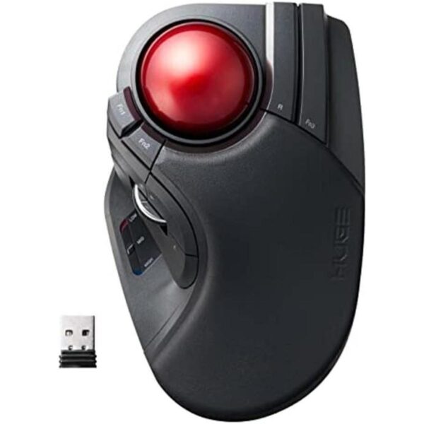 ELECOM Gran mouse Trackball inalámbrico de 2.4 GHz_1
