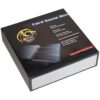 Caja de cartas de juego de 3 filas color negro con blanco_1