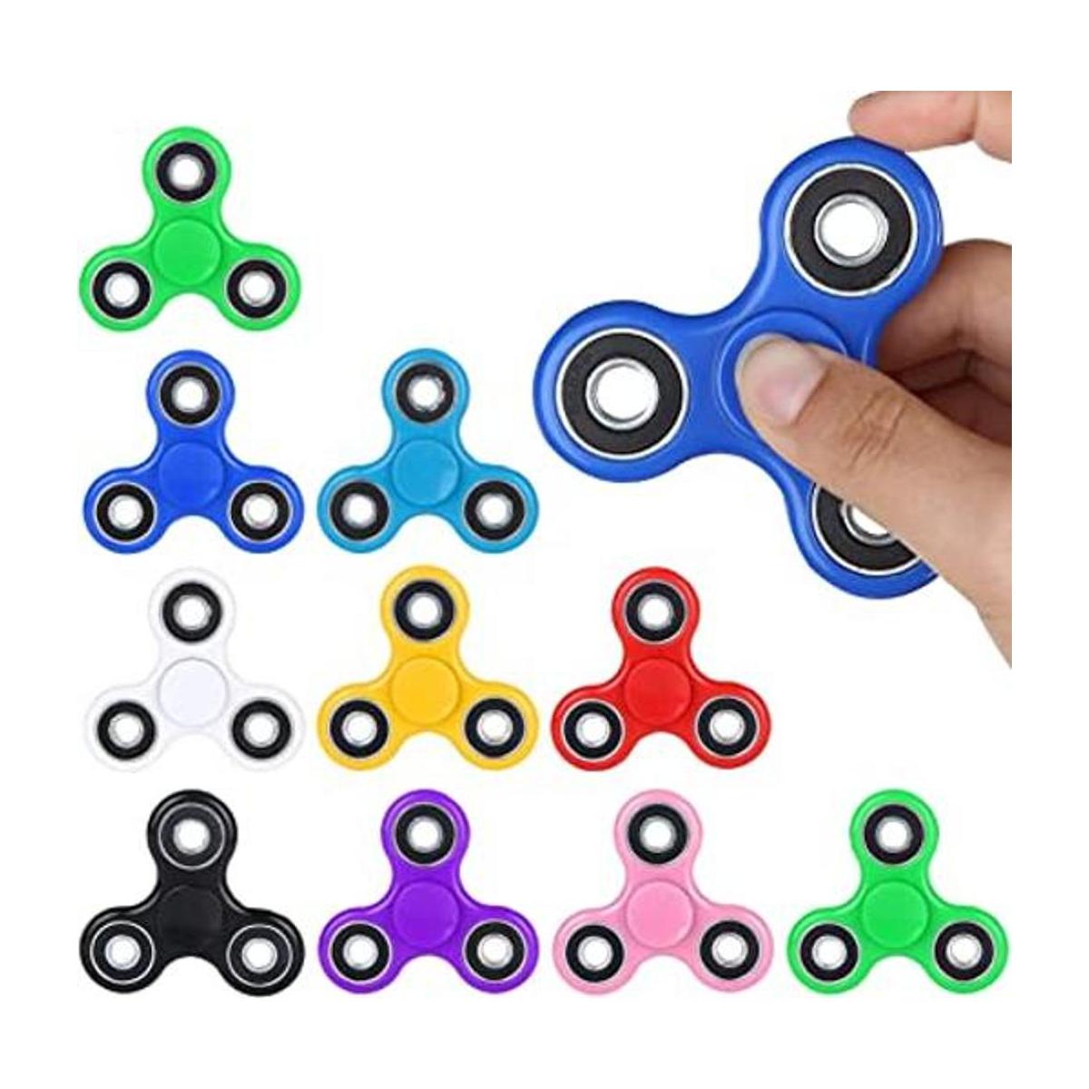 SCIONE Fidget Spinners juguetes a granel paquete de 25