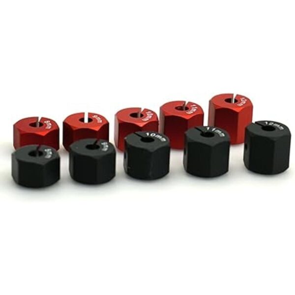 QueT 10 adaptadores hexagonales de aluminio de 0.315 in de_5
