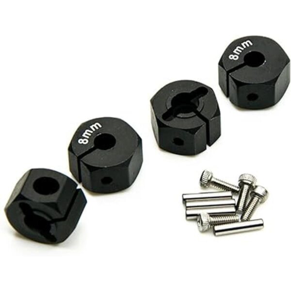 QueT 10 adaptadores hexagonales de aluminio de 0.315 in de_2