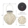 MAGGIFT 12 linterna solar colgante con mango 12 lúmenes_5