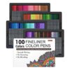 Rotuladores de punta fina Shuttle Art 100 colores 0.02_1