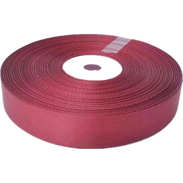 Artesanía Wrapping Ribbon sola cara cinta de raso para