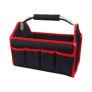 HAUTMEC TB0001 Bolsa de herramientas con tapa abierta