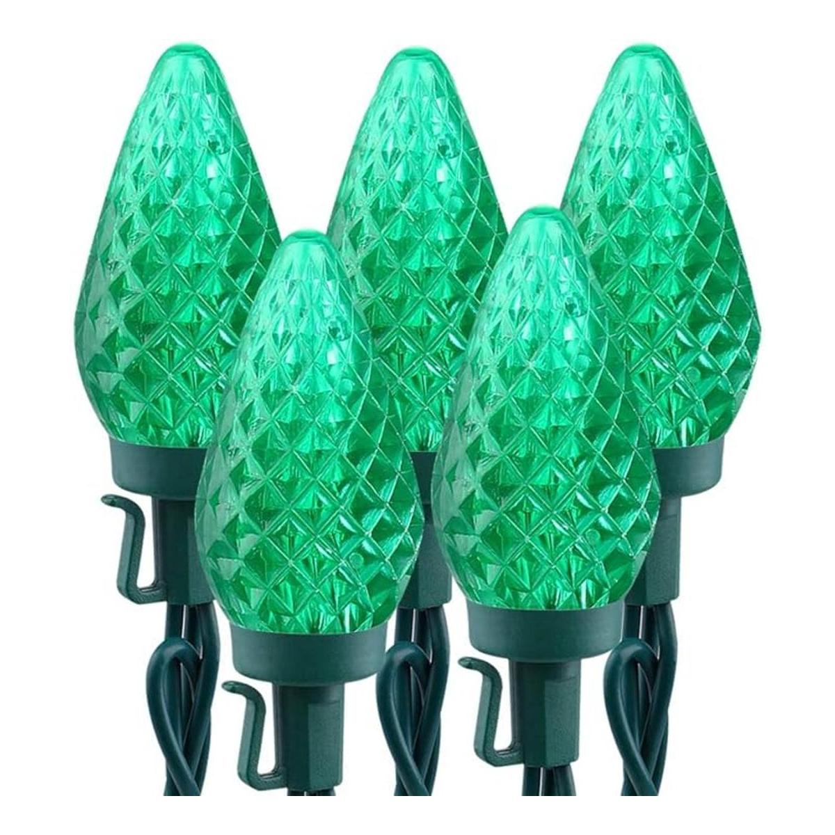 Brizled Luces de Navidad C9 para decoraciones navideñas