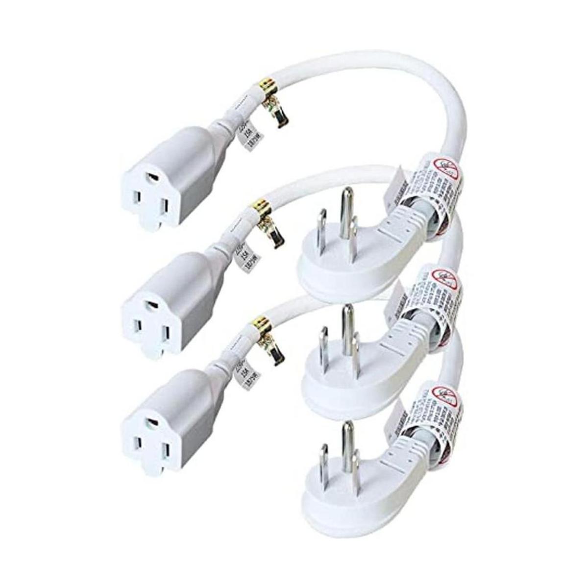 FIRMERST 1875 W Cable de extensión de 1 pie de enchufe