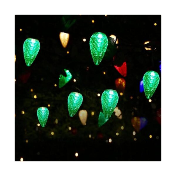 Brizled Luces de Navidad C9 para decoraciones navideñas