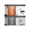 FIRMERST 1875 W Cable de extensión de 1 pie de enchufe_4