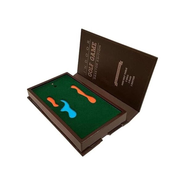 Barwench Games Mini juego de golf ejecutivo de escritorio