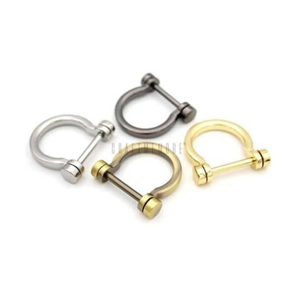 CRAFTMEMORE Anillos en D con rosca en forma de U para_3