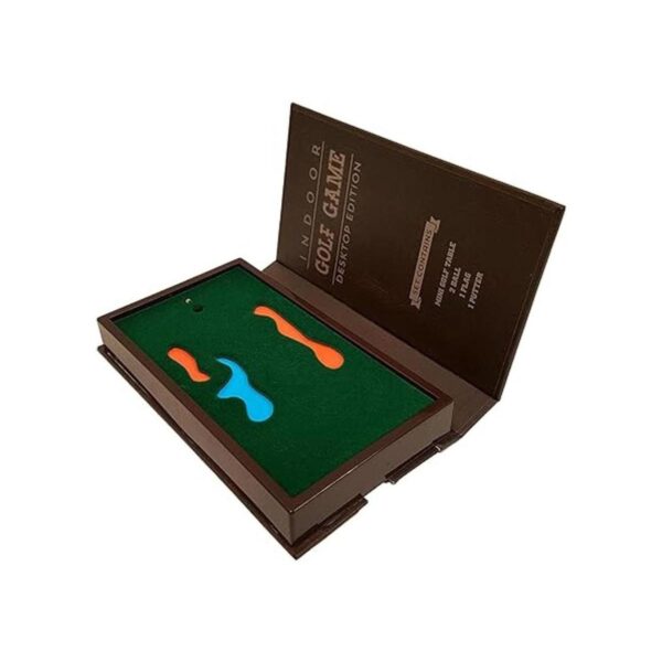 Barwench Games Mini juego de golf ejecutivo de escritorio