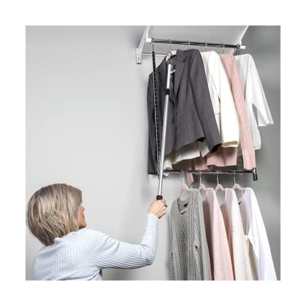 Richards Homewares Shepherds Poste de aluminio con gancho_6