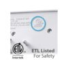 Fosmon 6 toma de corriente adaptador de pared ETL_5
