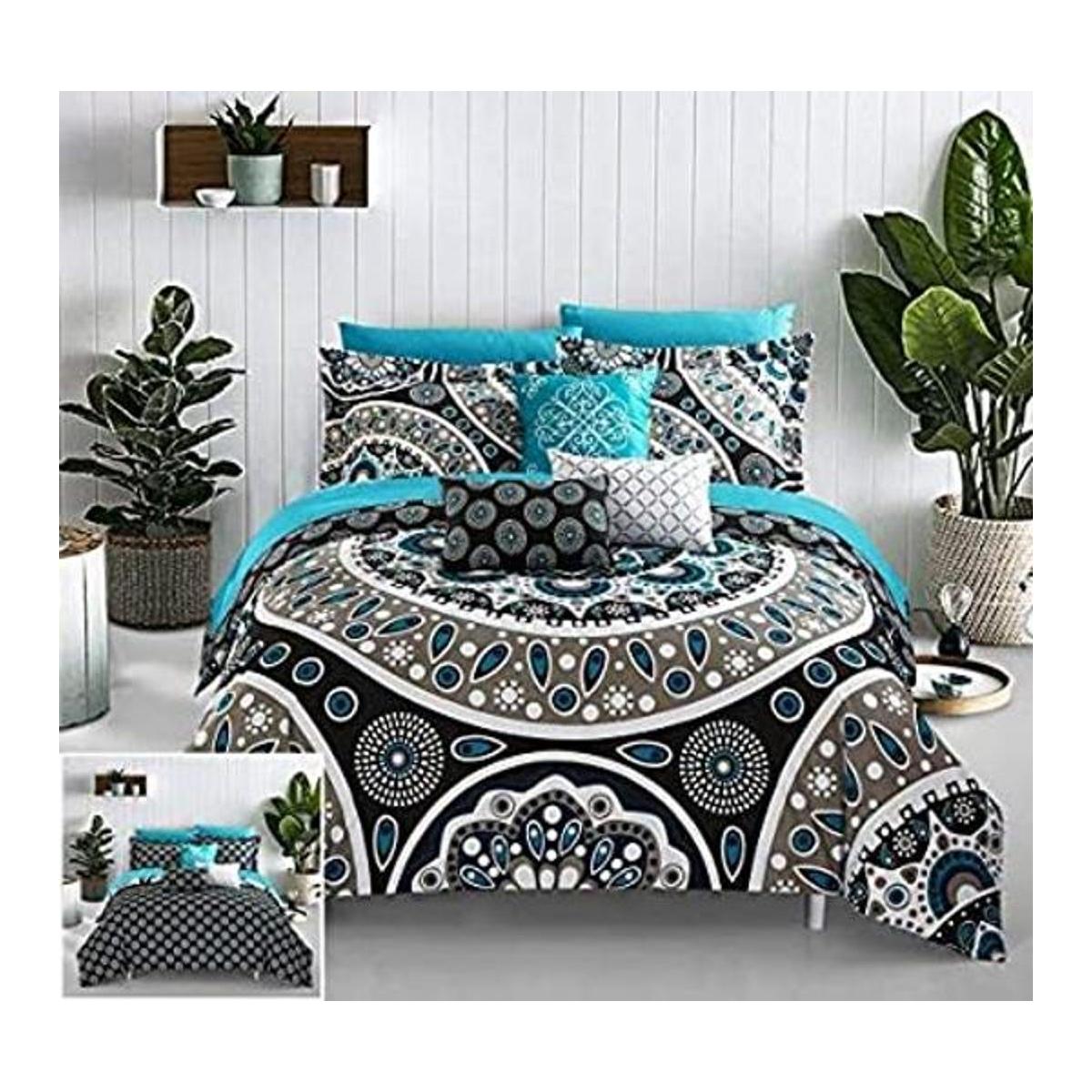 Chic Home Mornington Contempo Juego de edredón bohemio