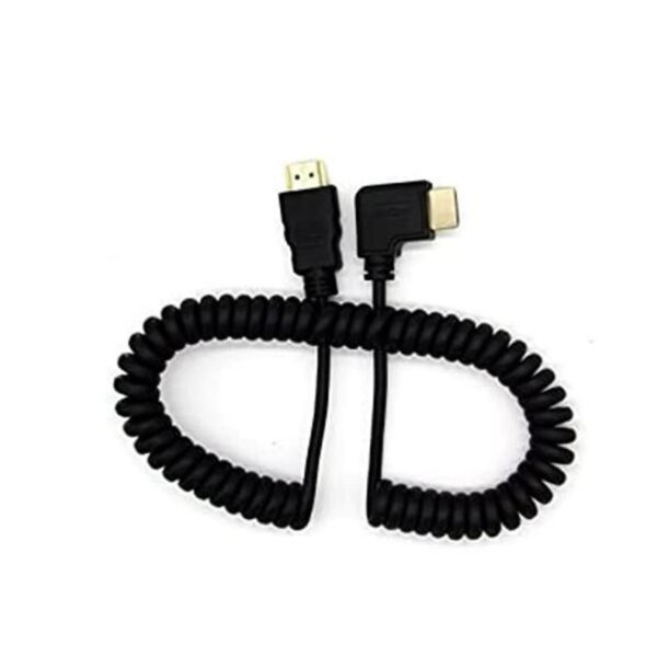Seadream Cable HDMI a HDMI en espiral en ángulo recto_1