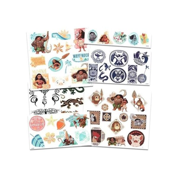 Disney Moana Tatuajes 50 surtidos Tatuajes Temporales_2