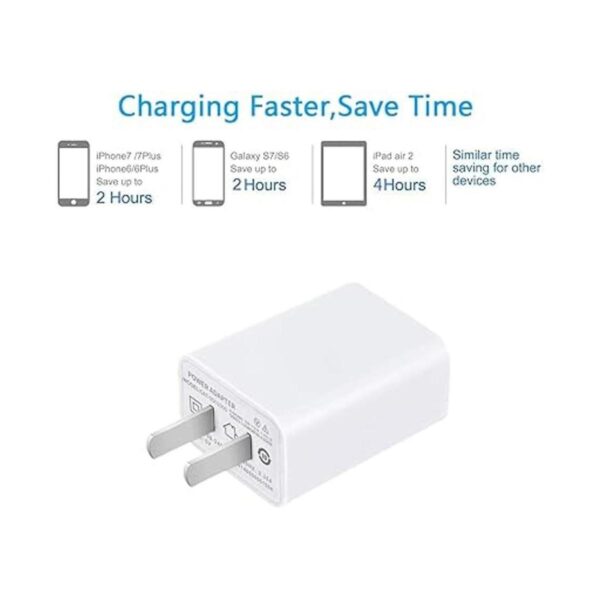 Cargador de pared USB FOBSUNLAND . Enchufe de pared USB_4