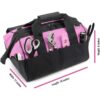 Pink Power Bolsa de herramientas rosa para mujer bolsa de_2