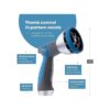INNAV8 Pulverizador de boquilla de manguera de agua_2
