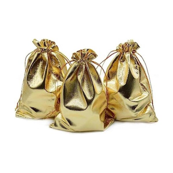 BEAVOING Paquete de 100 bolsas de organza con cordón