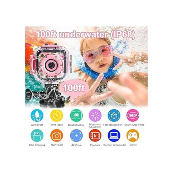 PROGRACE Cámara para niños y niños cámara de video_2
