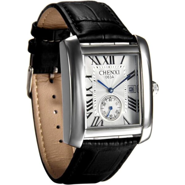Avaner Reloj cuadrado para hombre reloj de pulsera de
