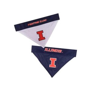 Pets First Illinois Bandana reversible para perros_1