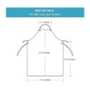 Surblue Delantal de vinilo de goma impermeable delantal_5