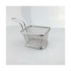 Cesta de acero inoxidable mini papas fritas de acero