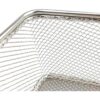 Cesta de acero inoxidable mini papas fritas de acero