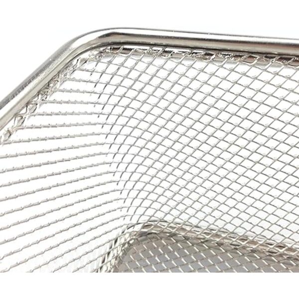 Cesta de acero inoxidable mini papas fritas de acero