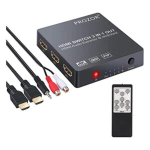 Interruptor HDMI 3x1 con extractor de audio interruptor_1