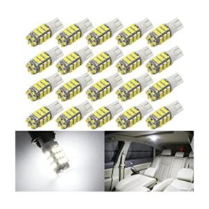 Boodled 20 bombillas LED T10 RV 921 192 1206 42SMD 12 V_1