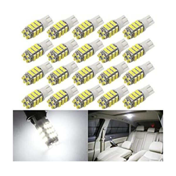 Boodled 20 bombillas LED T10 RV 921 192 1206 42SMD 12 V_1