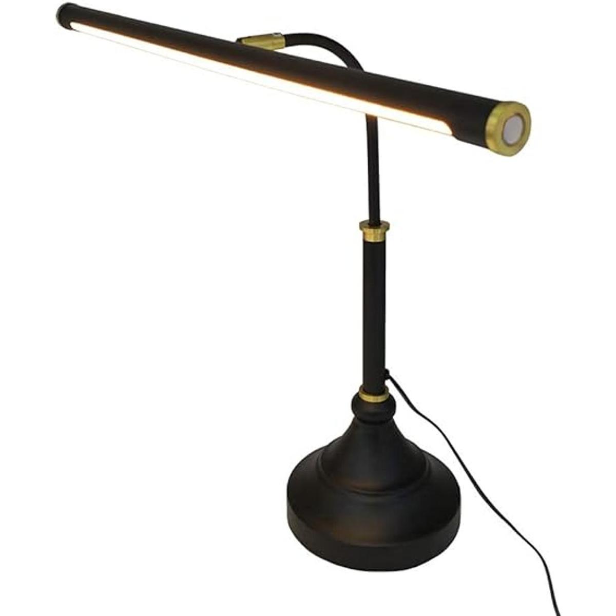 HomeFocus Lámpara de mesa LED de piano lámpara de mesa de
