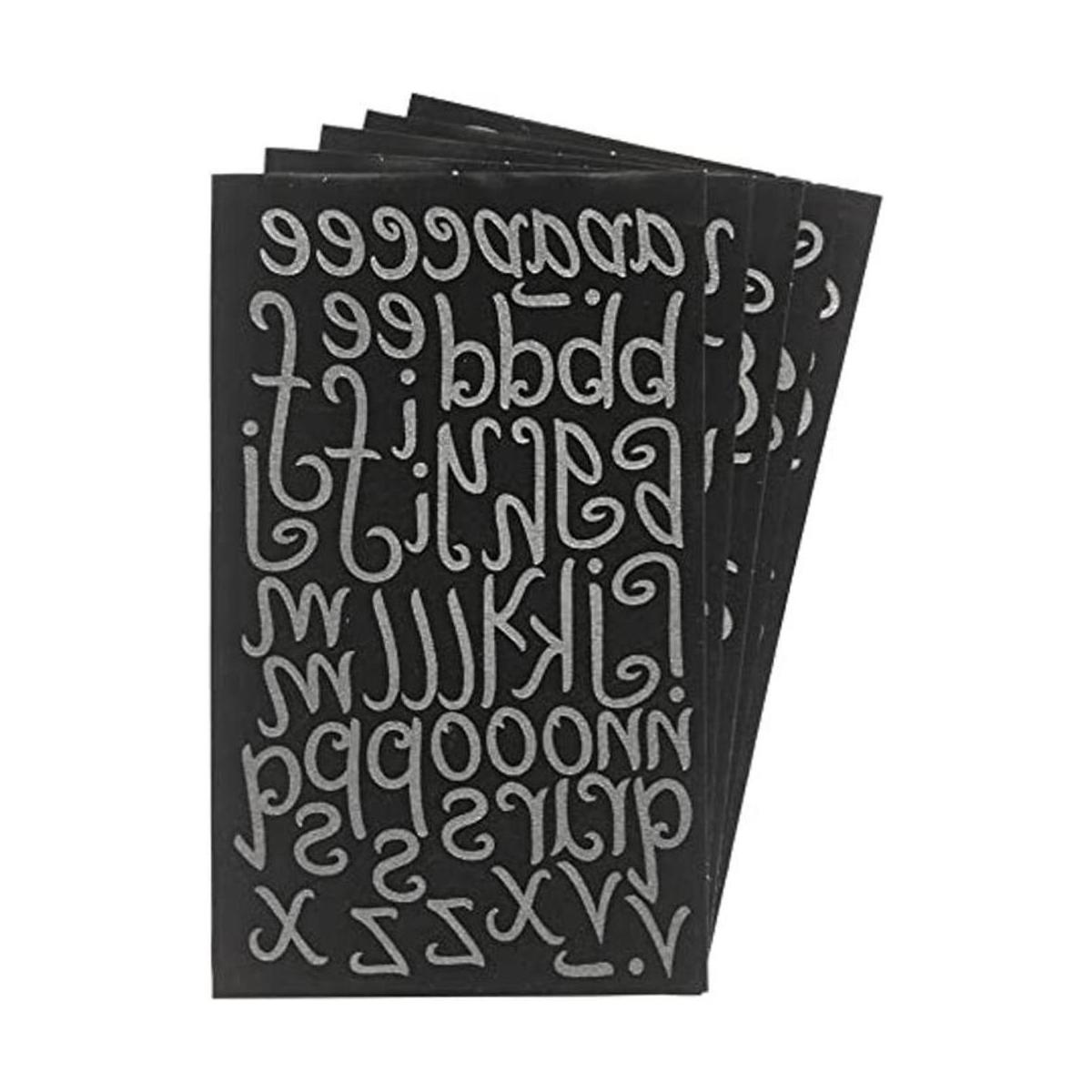 Magfok Letras termoon de 1.5 pulgadas para ropa flock de