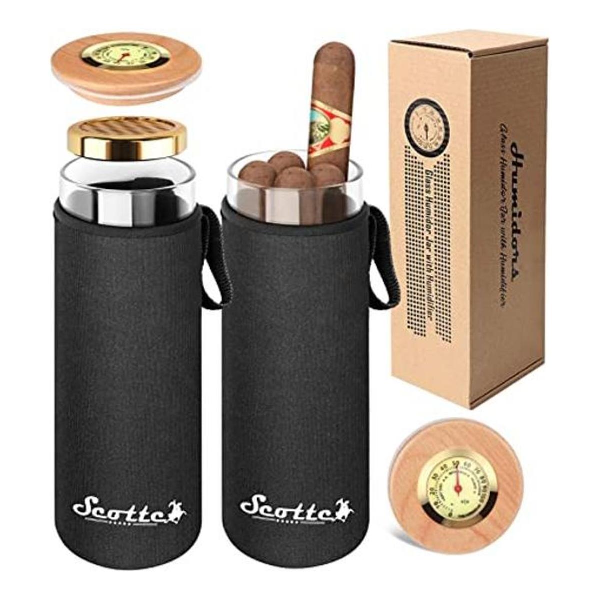 Scotte Estuche humidificador para puros en caja de