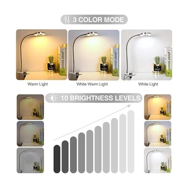 Skymore 24 luces LED USB para libros lámpara de_4