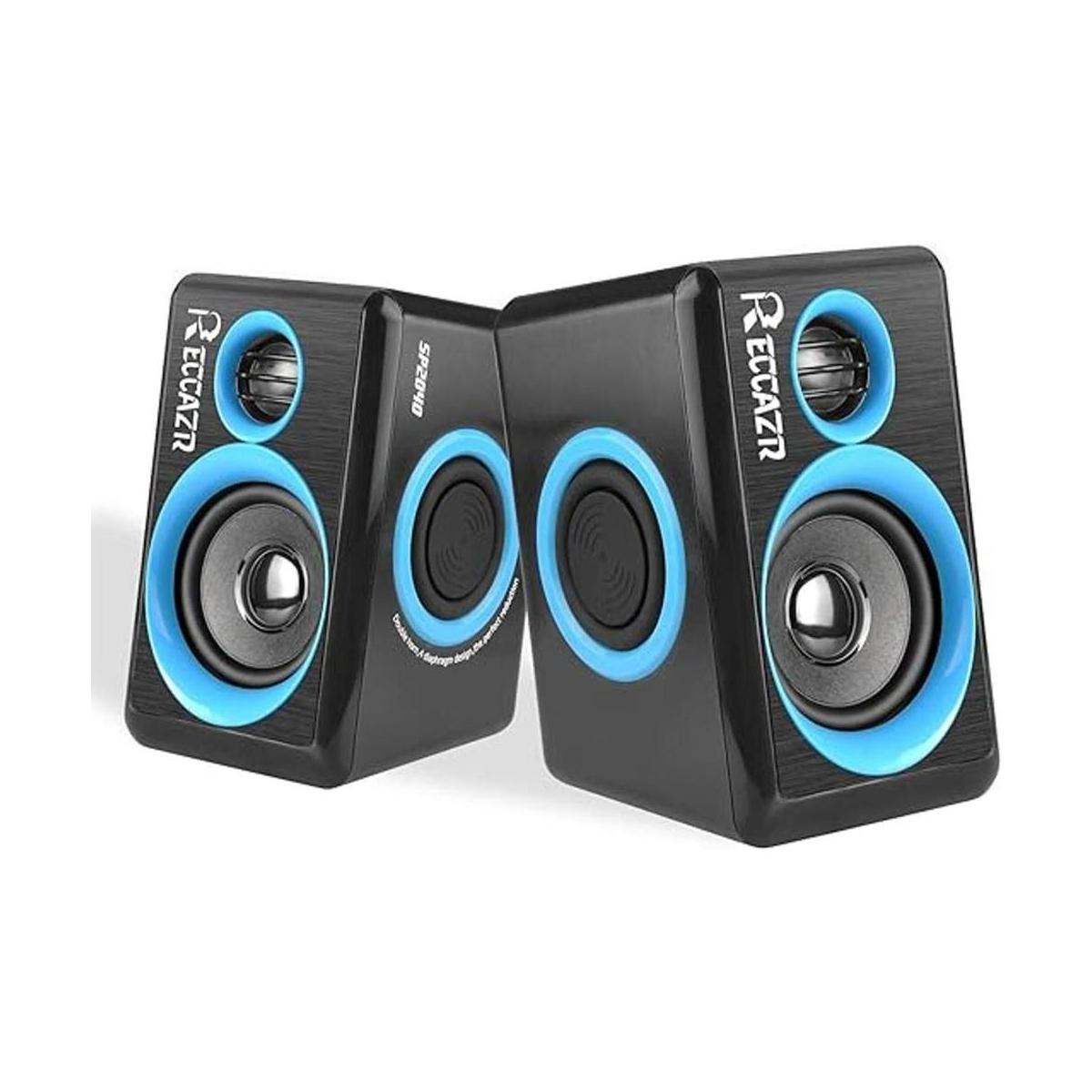 RECCAZR Altavoces para computadora envolvente SP2040 con