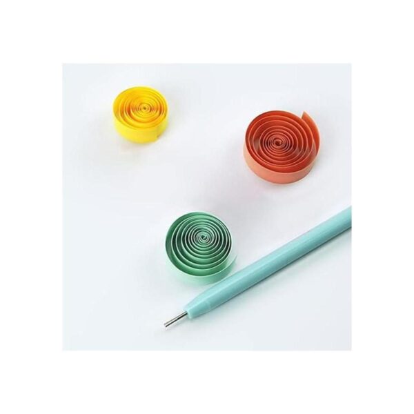 Paquete de 9 900 tiras de papel de quilling 0.197 in x