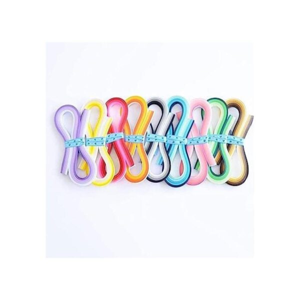 Paquete de 9 900 tiras de papel de quilling 0.197 in x