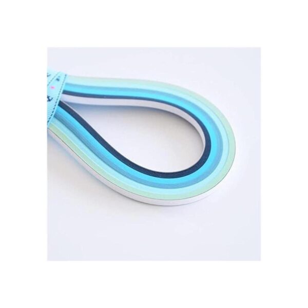 Paquete de 9 900 tiras de papel de quilling 0.197 in x